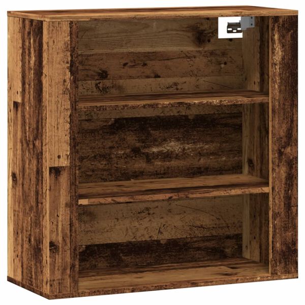 vidaXL Ντουλάπι Τοίχου Όψη Παλαιού Ξύλου 80x33x80εκ Επεξεργασμένο Ξύλο