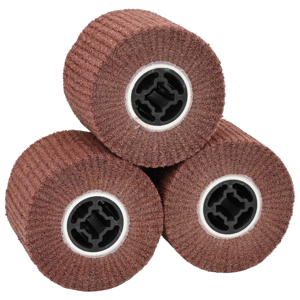 vidaXL Rollers Λείανσης 3 τμχ 240 Γρατζουνιά Συνθετικά Ίνες
