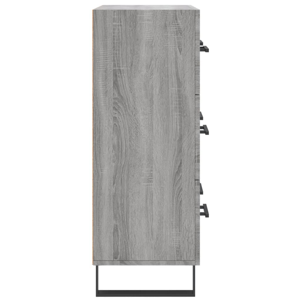 vidaXL Ντουλάπι Γκρι Sonoma 69,5 x 34 x 90 εκ. από Επεξεργασμένο Ξύλο