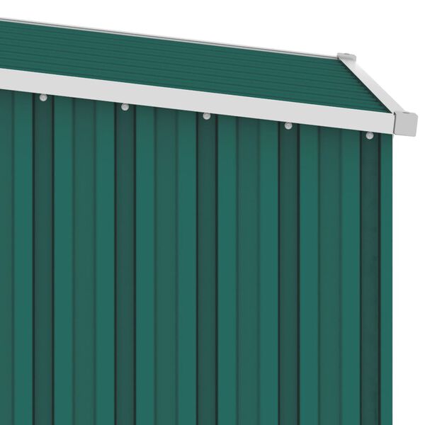 vidaXL Αποθήκη Κήπου Πράσινη 87 x 98 x 159 εκ. από Γαλβανισμένο Ατσάλι