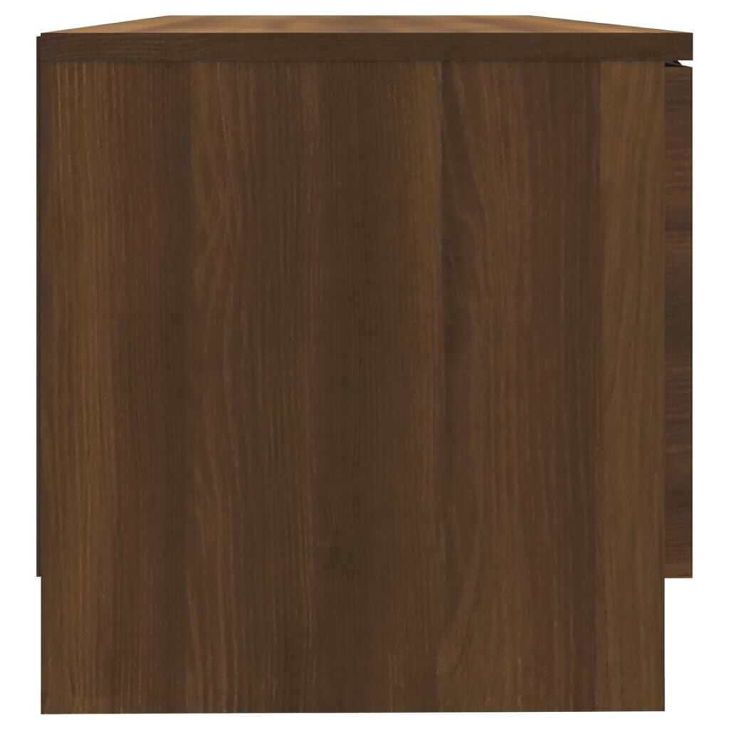 vidaXL Έπιπλο Τηλεόρασης Καφέ Δρυς 80x35x36,5 εκ. Επεξεργασμένο Ξύλο