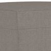 vidaXL Υποπόδιο Taupe 60x50x41 εκ. Υφασμάτινο