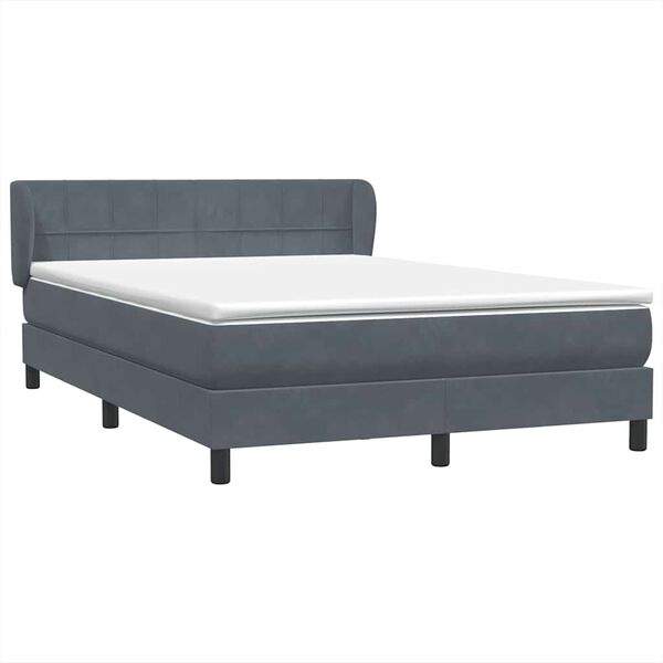 vidaXL &Kappa;&rho;&epsilon;&beta;ά&tau;&iota; Boxspring &mu;&epsilon; &Sigma;&tau;&rho;ώ&mu;&alpha; &Sigma;&kappa;&omicron;ύ&rho;&omicron; &Gamma;&kappa;&rho;&iota; 160x210 &epsilon;&kappa;. &Beta;&epsilon;&lambda;&omicron;ύ&delta;&iota;&nu;&omicron;