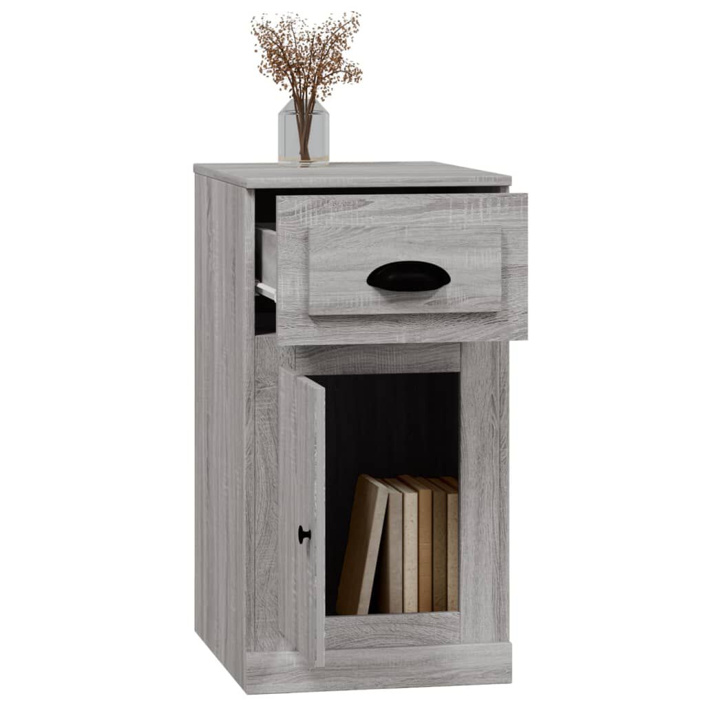 vidaXL Ντουλάπι με Συρτάρι Γκρι Sonoma 40 x 50 x 75 εκ. Επεξεργ. Ξύλο