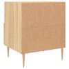 vidaXL Κομοδίνο Sonoma Δρυς 40 x 35 x 47,5 εκ. από Επεξεργασμένο Ξύλο