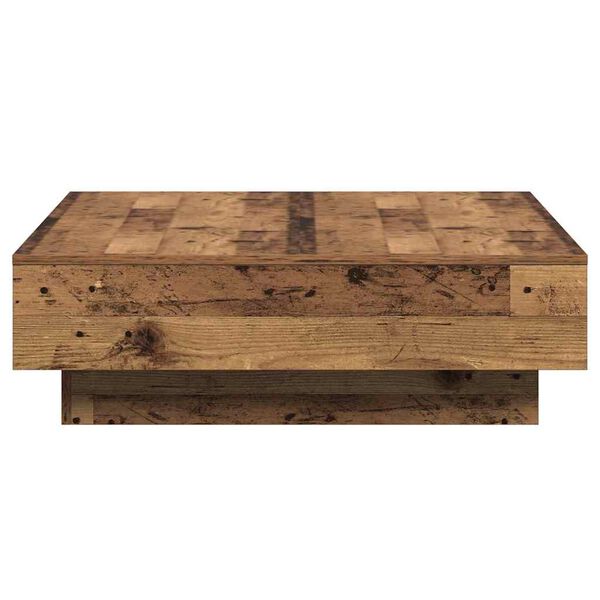 vidaXL Τραπεζάκι σαλονιού Παλαιό ξύλο 90 x 90 x 28 cm