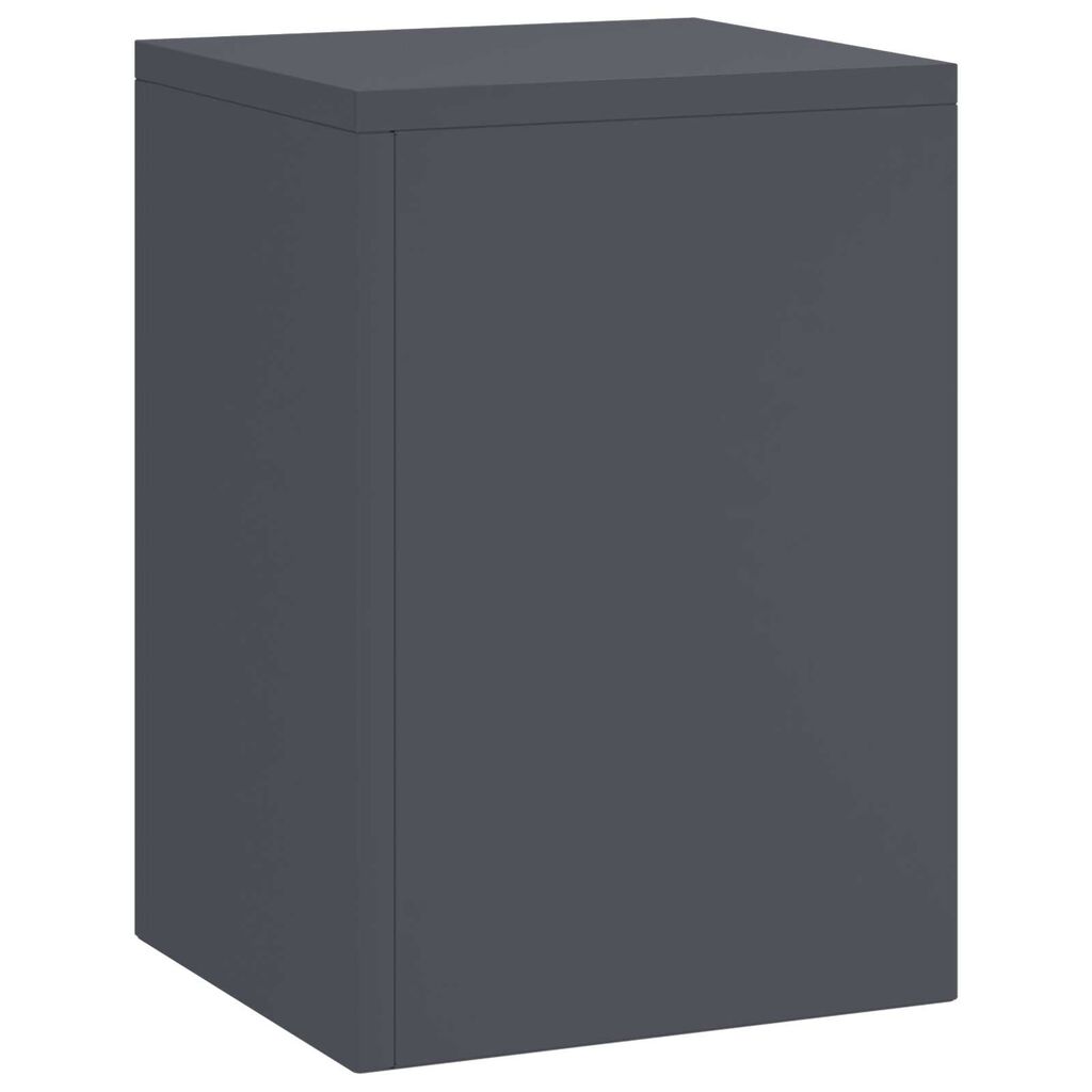 vidaXL Στήριξη φυτών 3 pcs Ανθρακί 24 x 24 x 75 εκ. Ατσάλι