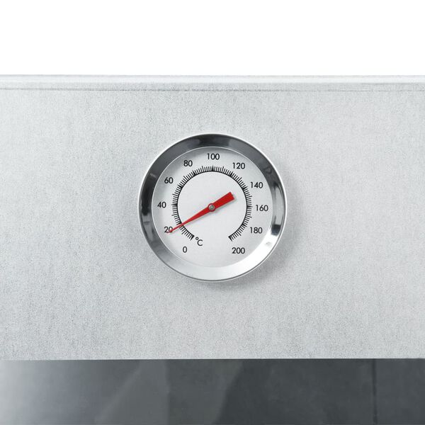 vidaXL Φούρνος Καπνίσματος 44,5 x 29 x 124 εκ. με Πριονίδι 1 κ.