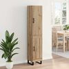 vidaXL Highboard Artisan Oak 34,5 x 34 x 180 &epsilon;&kappa;. &Epsilon;&pi;&epsilon;&xi;&epsilon;&rho;&gamma;&alpha;&sigma;&mu;έ&nu;&omicron; &xi;ύ&lambda;&omicron;