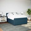 vidaXL &Kappa;&rho;&epsilon;&beta;ά&tau;&iota; Boxspring &mu;&epsilon; &Sigma;&tau;&rho;ώ&mu;&alpha; &Mu;&pi;&lambda;&epsilon; 140x190 &epsilon;&kappa;. &Beta;&epsilon;&lambda;&omicron;ύ&delta;&iota;&nu;&omicron;