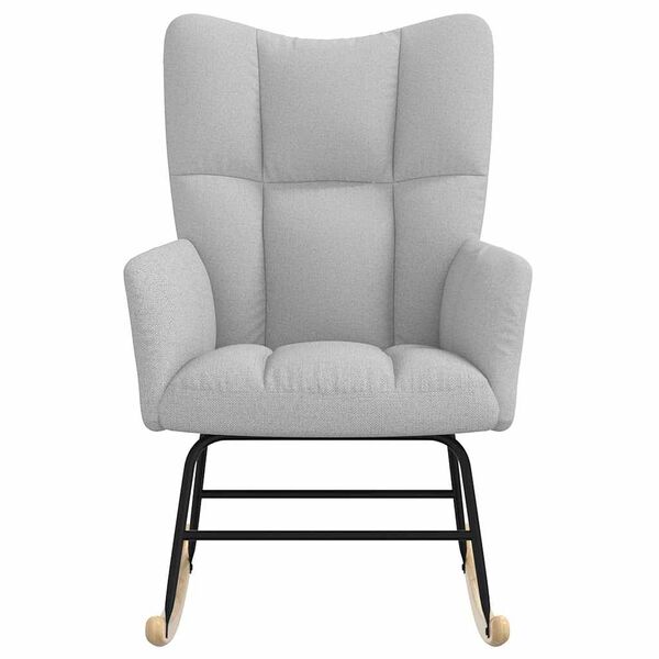 vidaXL &Kappa;&omicron;&upsilon;&nu;&iota;&sigma;&tau;ή &kappa;&alpha;&rho;έ&kappa;&lambda;&alpha; Cloud Grey Fabric