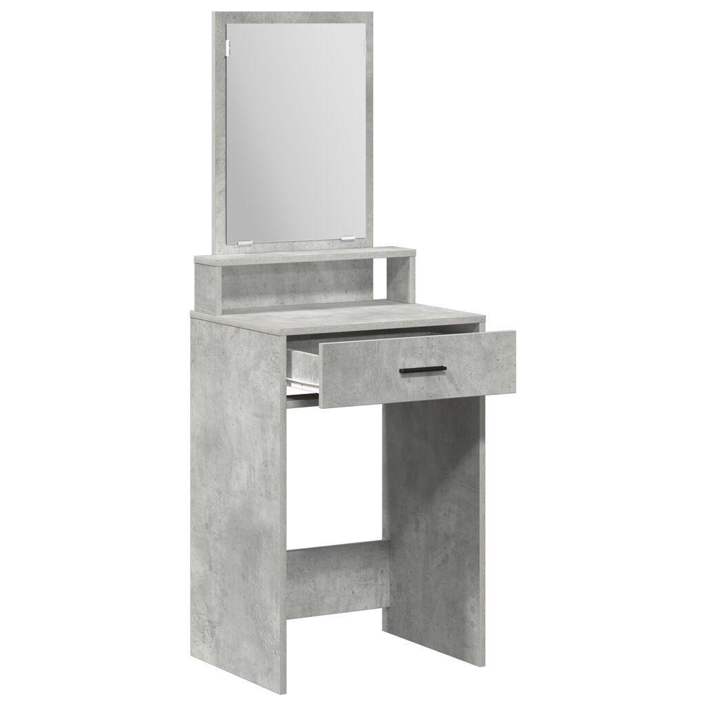Τουαλέτα vidaXL με συρτάρια σε Γκρι Σκυρόδεμα 50x41x140 εκ