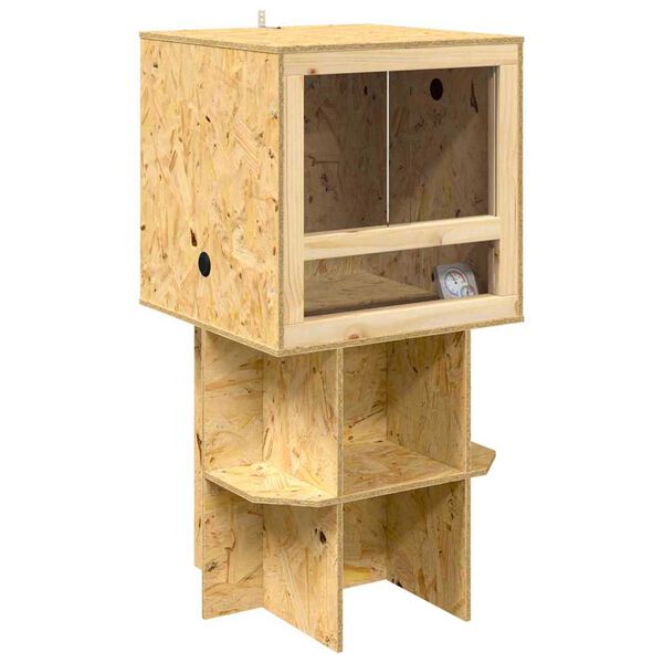 vidaXL Terrarium Καφέ 50 x 50 x 100 cm OSB