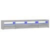 vidaXL Έ&pi;&iota;&pi;&lambda;&omicron; &Tau;&eta;&lambda;&epsilon;ό&rho;&alpha;&sigma;&eta;&sigmaf; &mu;&epsilon; LED &Gamma;&kappa;&rho;&iota; Sonoma 240x35x40 &epsilon;&kappa;.