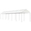 vidaXL &Kappa;&iota;ό&sigma;&kappa;&iota; &mu;&epsilon; &Tau;έ&nu;&tau;&alpha; &Lambda;&epsilon;&upsilon;&kappa;ό 13,38 x 2,28 x 2,69 &mu;. &alpha;&pi;ό &Pi;&omicron;&lambda;&upsilon;&alpha;&iota;&theta;&upsilon;&lambda;έ&nu;&iota;&omicron;