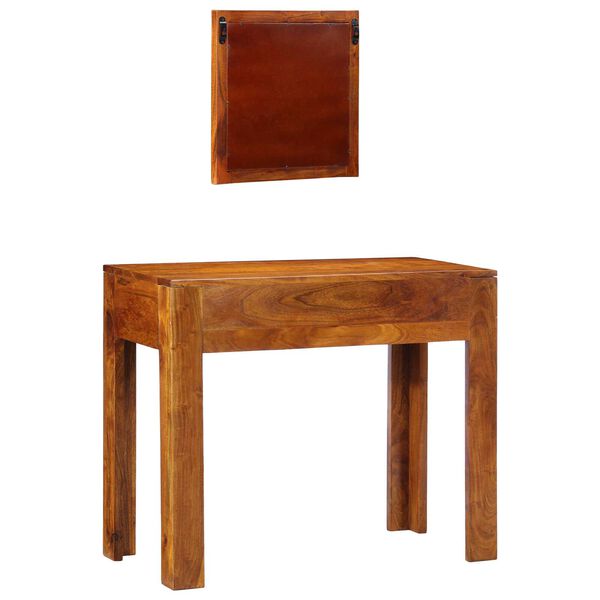 vidaXL Τραπέζι περιποίησης Καφέ 90 x 45 x 75 cm Μασίφ ξύλο ακακίας