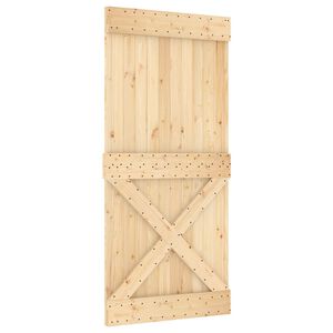 vidaXL &Sigma;&upsilon;&rho;ό&mu;&epsilon;&nu;&eta; &Pi;ό&rho;&tau;&alpha; NARVIK &Phi;&upsilon;&sigma;&iota;&kappa;ό &kappa;&alpha;&iota; &Mu;&alpha;ύ&rho;&omicron; 95 x 210 &epsilon;&kappa; (213,5 &epsilon;&kappa;)