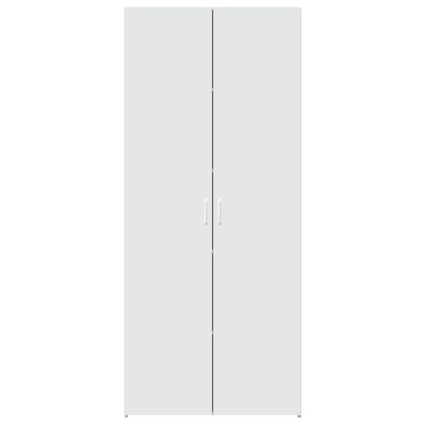 vidaXL Ντουλάπι Λευκό 80x42,5x185 εκ. από Επεξεργασμένο Ξύλο