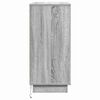 vidaXL Κομοδίνο με συρτάρι Γκρι 71 x 34.5 x 75 εκ. Επεξεργασμένο ξύλο