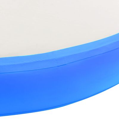 vidaXL Στρώμα Γυμναστικής Φουσκωτό Μπλε 100x100x20 εκ. PVC με Τρόμπα
