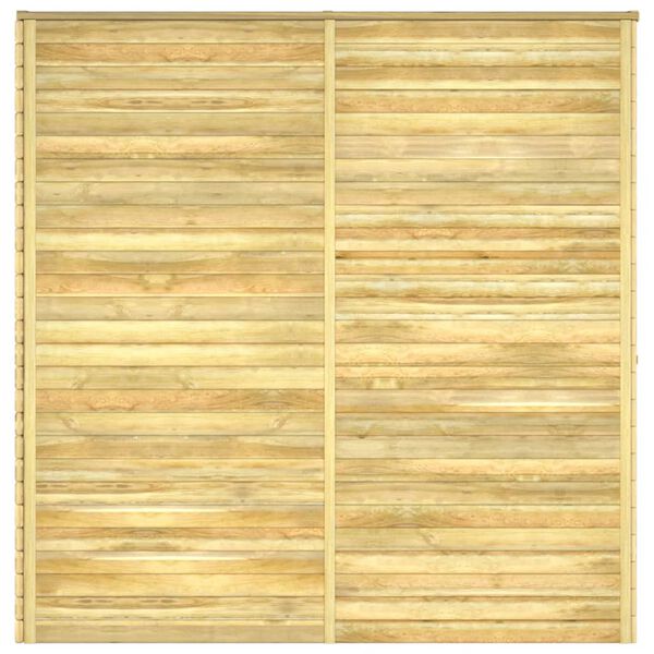 vidaXL Αποθήκη Κήπου 100x210x218 εκ. από Εμποτισμένο Ξύλο Πεύκου