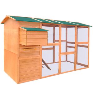 vidaXL &Kappa;&omicron;&tau;έ&tau;&sigma;&iota; 295 x 163 x 170 &epsilon;&kappa;. &Xi;ύ&lambda;&iota;&nu;&omicron;