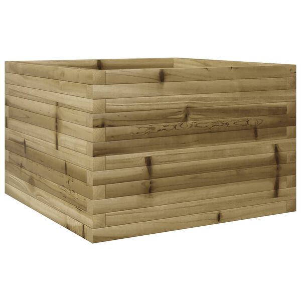 vidaXL Ζαρντινιέρα Κήπου 70x70x45,5 εκ. από Εμποτισμένο Ξύλο Πεύκου
