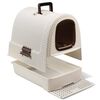 408742 Curver Hooded Cat Litter Box 51x38,5x39,5 cm White 400462