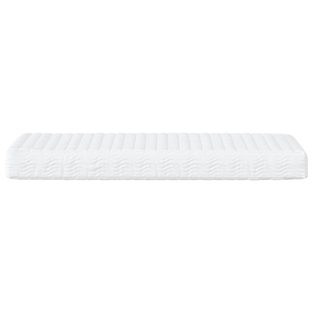 vidaXL Καναπές Κρεβάτι με Στρώμα Ανοιχτό Γκρι 90x190 εκ. Βελούδινος