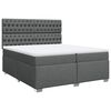 vidaXL &Kappa;&rho;&epsilon;&beta;ά&tau;&iota; Boxspring &mu;&epsilon; &Sigma;&tau;&rho;ώ&mu;&alpha; &Sigma;&kappa;&omicron;ύ&rho;&omicron; &Gamma;&kappa;&rho;&iota; 200x200 &epsilon;&kappa;. &Upsilon;&phi;&alpha;&sigma;&mu;ά&tau;&iota;&nu;&omicron;