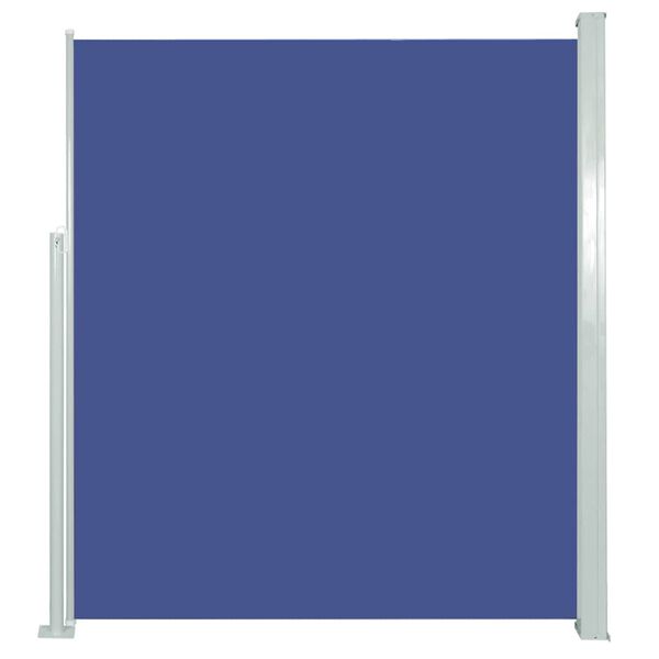 vidaXL Σκίαστρο Πλαϊνό Συρόμενο Μπλε 120 x 300 εκ.