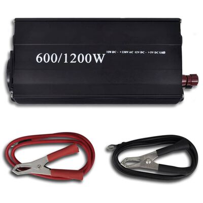 Μετατροπέας Τάσης 600-1200 W με θύρα USB
