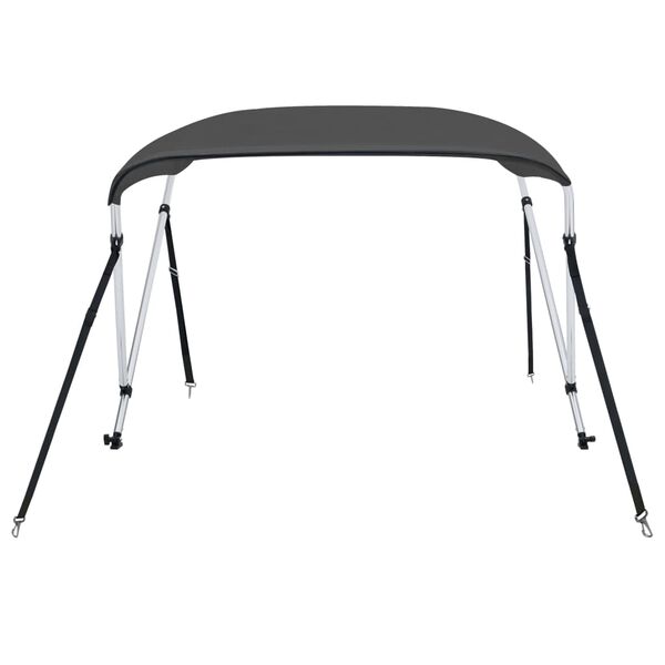 vidaXL Τέντα Σκάφους με 2 Αψίδες Ανθρακί 180x150x110 εκ.