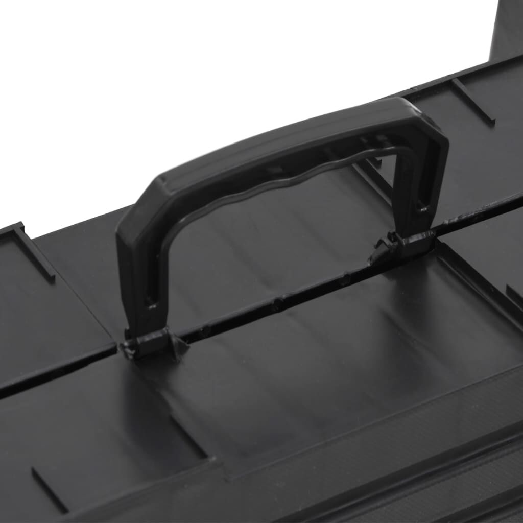 vidaXL Ράμπα Σκύλου Πτυσσόμενη Μαύρη 153 x 40 x 12,5 εκ. από Πλαστικό