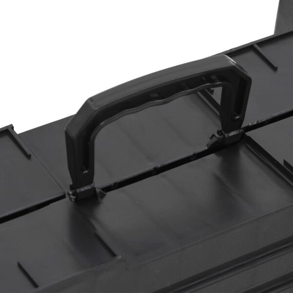 vidaXL Ράμπα Σκύλου Πτυσσόμενη Μαύρη 153 x 40 x 12,5 εκ. από Πλαστικό
