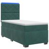 vidaXL &Kappa;&rho;&epsilon;&beta;ά&tau;&iota; box spring &mu;&epsilon; &sigma;&tau;&rho;ώ&mu;&alpha; &Sigma;&kappa;&omicron;ύ&rho;&omicron; &Pi;&rho;ά&sigma;&iota;&nu;&omicron; 90 x 200 cm &Beta;&epsilon;&lambda;&omicron;ύ&delta;&omicron;