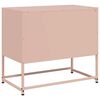 vidaXL Έπιπλο Τηλεόρασης Ροζ 68 x 39 x 60,5 εκ. από Χάλυβα