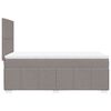 vidaXL &Kappa;&rho;&epsilon;&beta;ά&tau;&iota; Boxspring &mu;&epsilon; &Sigma;&tau;&rho;ώ&mu;&alpha; Taupe 90x200 &epsilon;&kappa;. &Upsilon;&phi;&alpha;&sigma;&mu;ά&tau;&iota;&nu;&omicron;