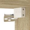 vidaXL Έπιπλο Τηλεόρασης Επιτοίχιο Sonoma Δρυς 40x34,5x80 εκ.