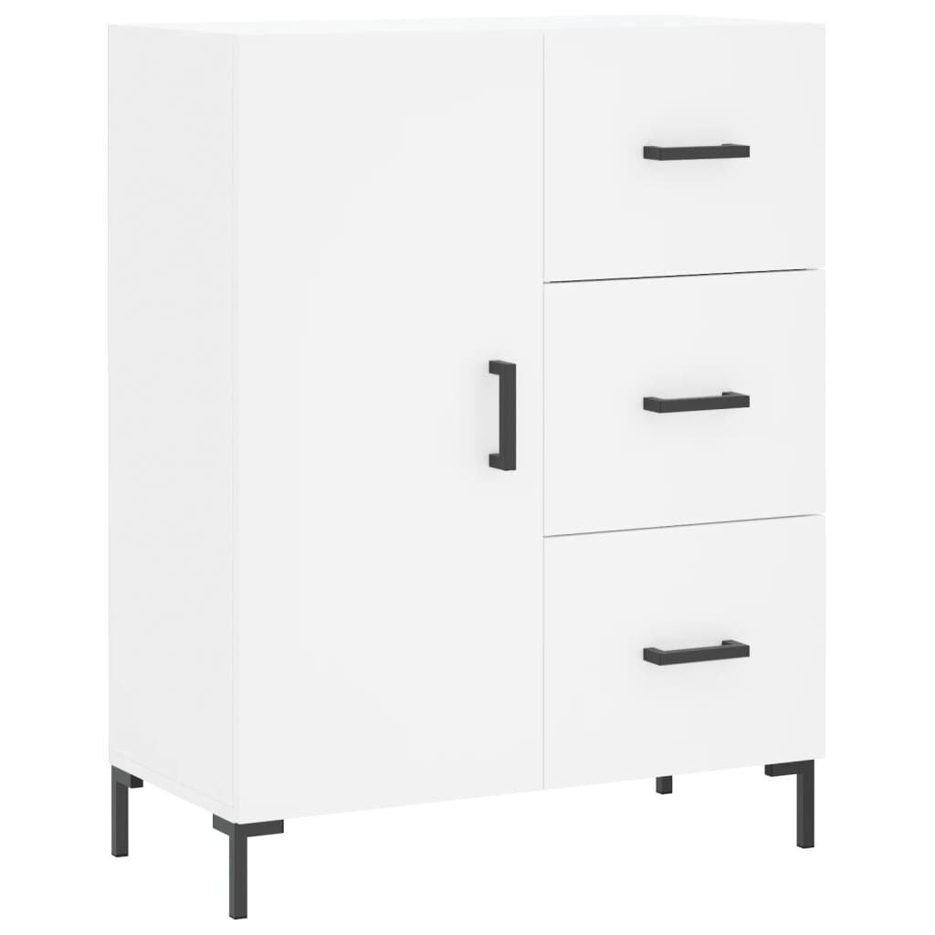vidaXL Ντουλάπι Λευκό 69,5x34x180 εκ. από Επεξεργασμένο Ξύλο