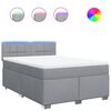 vidaXL &Kappa;&rho;&epsilon;&beta;ά&tau;&iota; Boxspring &mu;&epsilon; &Sigma;&tau;&rho;ώ&mu;&alpha; &Alpha;&nu;&omicron;&iota;&chi;&tau;ό &Gamma;&kappa;&rho;&iota; 140x200 &epsilon;&kappa;. &Upsilon;&phi;&alpha;&sigma;&mu;ά&tau;&iota;&nu;&omicron;