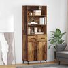 vidaXL Highboard &Pi;&alpha;&lambda;&iota;ό &xi;ύ&lambda;&omicron; 69,5 x 34 x 180 &epsilon;&kappa;. &Epsilon;&pi;&epsilon;&xi;&epsilon;&rho;&gamma;&alpha;&sigma;&mu;έ&nu;&omicron; &xi;ύ&lambda;&omicron;