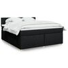 vidaXL &Kappa;&rho;&epsilon;&beta;ά&tau;&iota; Boxspring &mu;&epsilon; &Sigma;&tau;&rho;ώ&mu;&alpha; &Mu;&alpha;ύ&rho;&omicron; 180x200 &epsilon;&kappa;. &Upsilon;&phi;&alpha;&sigma;&mu;ά&tau;&iota;&nu;&omicron;