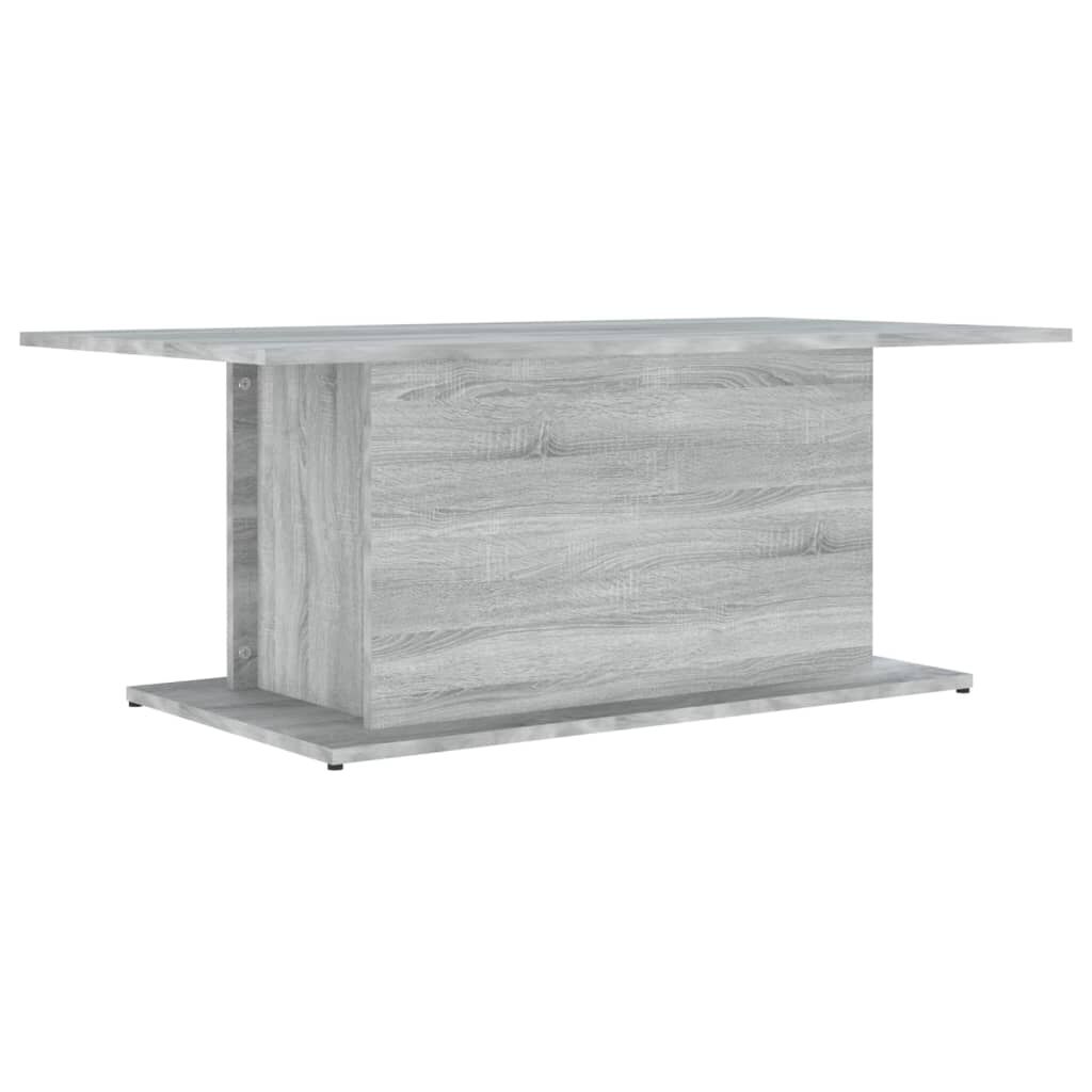 vidaXL Τραπεζάκι Σαλονιού Γκρι Sonoma 102x55,5x40εκ Επεξεργασμένο Ξύλο