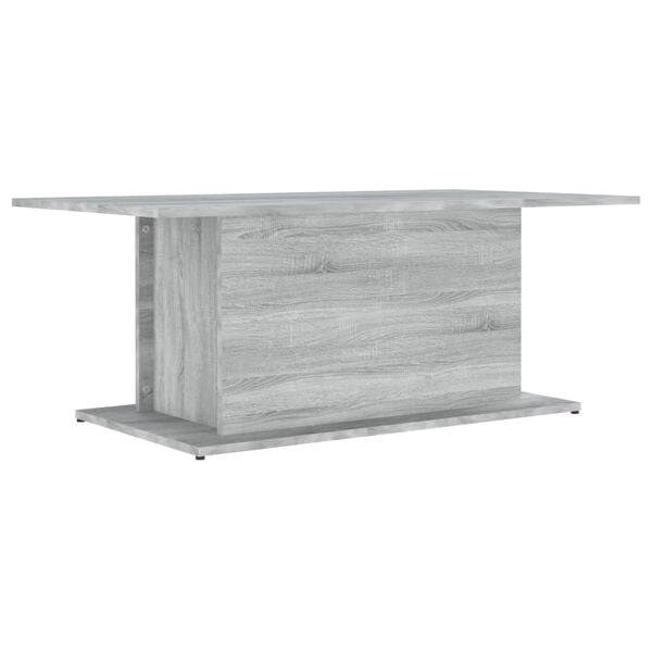 vidaXL Τραπεζάκι Σαλονιού Γκρι Sonoma 102x55,5x40εκ Επεξεργασμένο Ξύλο