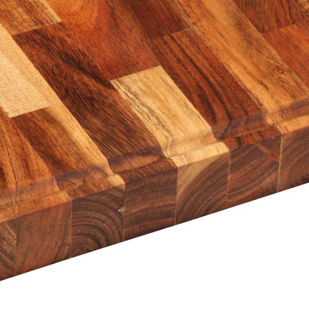 vidaXL Επιφάνεια Κοπής 30x21x4 εκ. από Μασίφ Ξύλο Ακακίας