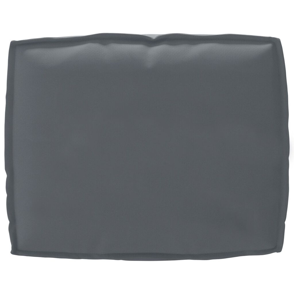 vidaXL Μαξιλάρι Παλέτας για Πλάτη Ανθρακί 50x40x12 εκ. Ύφασμα Oxford