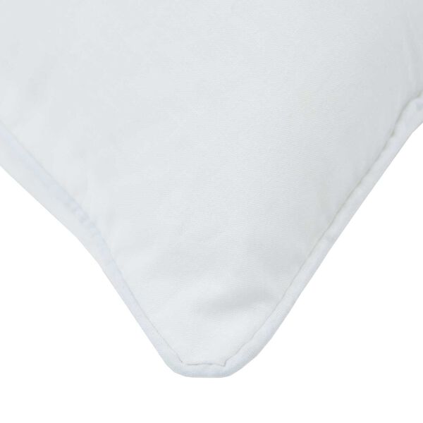 vidaXL Μαξιλάρι Λευκό 50 x 50 cm