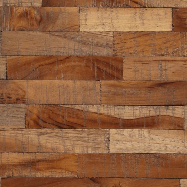 vidaXL Τραπέζι Bistro Στρογγυλό Ø55x76εκ. Μασίφ Ανακυκλωμένο Ξύλο Teak