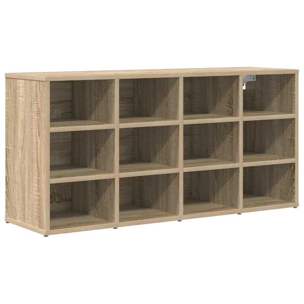 vidaXL Ντουλάπα Παπουτσιών με ράφι Sonoma Δρυς 103 x 30 x 51 εκ.